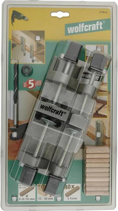 Actual product image wolfcraft wolfcraft 1 Universal-Holzdübler-Set 43-tlg. (40 pcs.)