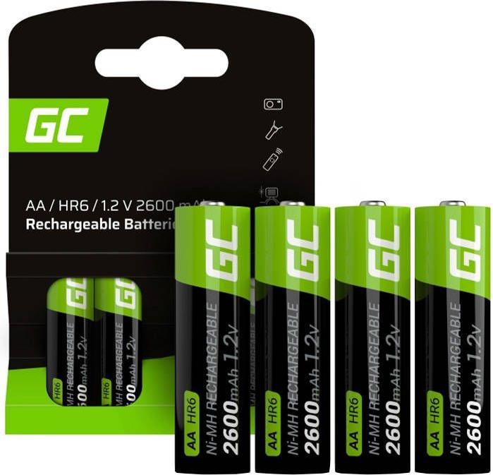 Actual product image GreenCell Battery - 1.2 V (4 pcs., AA, 2600 mAh)