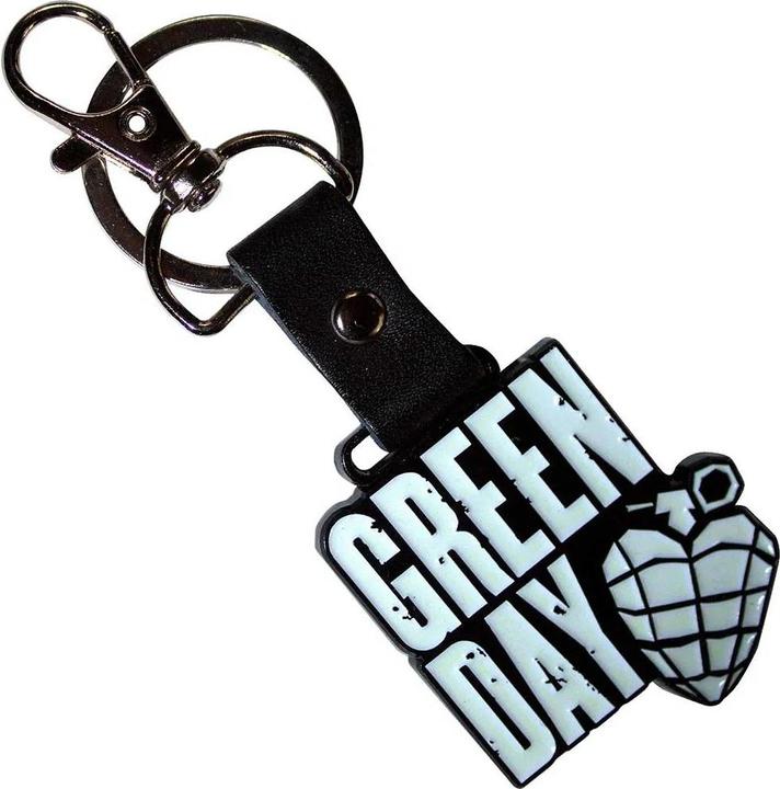 Green Day Schlüsselanhänger Gestapeltes Logo
