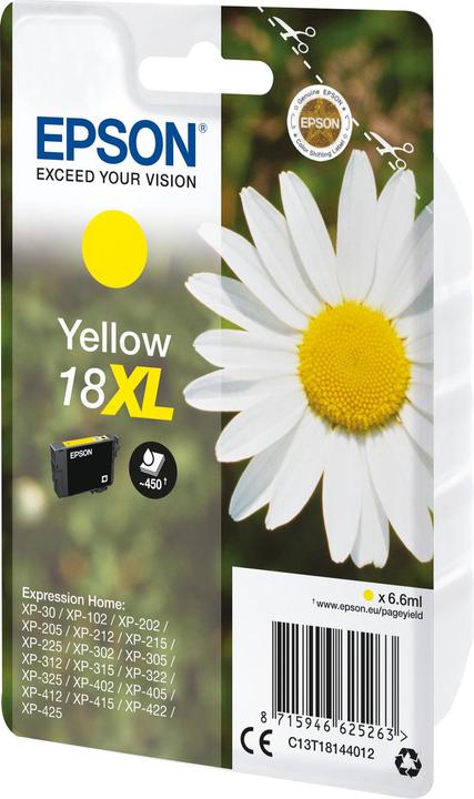 Produktbild Epson 18XL Claria Home (Y)