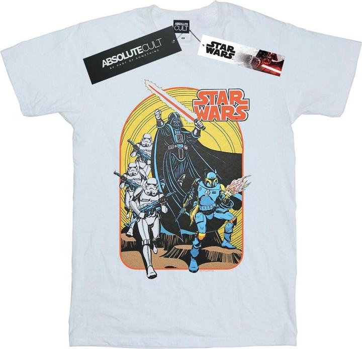 Star Wars Vintage Comic Scene TShirt (4XL)