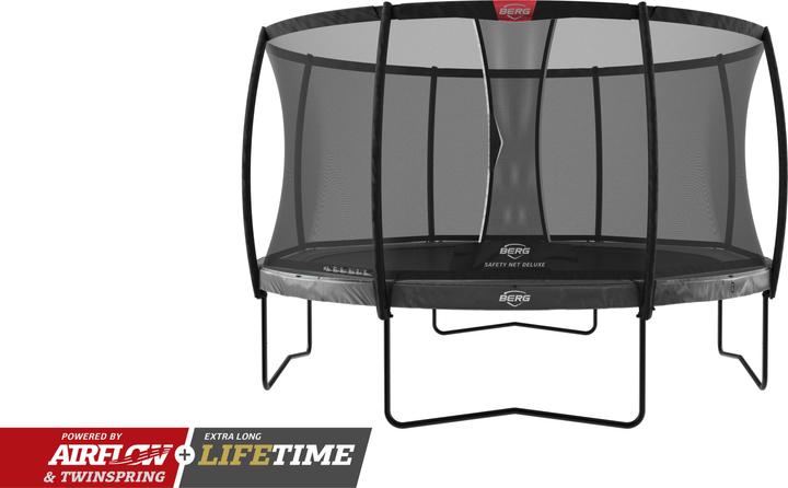 Produktbild BERG 37.81.03.01 Freizeit- & Garten-Trampolin Outdoor Rund Schraubenfeder Trampolin über der Erde (330 cm)