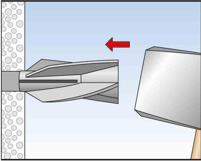 Actual product image Fischer Gas concrete dowel GB 14 75 mm 14 m (10 pcs.)