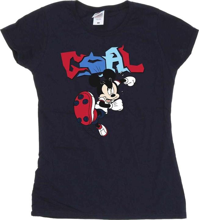 Disney Mickey Mouse Goal Striker Pose TShirt (M)