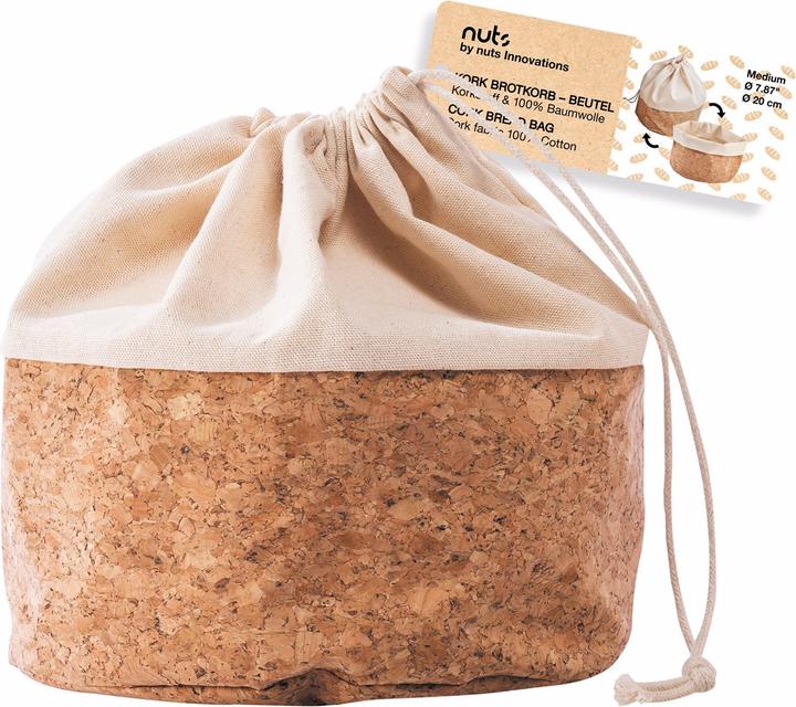 Nuts Brotbeutel mit Kordel
