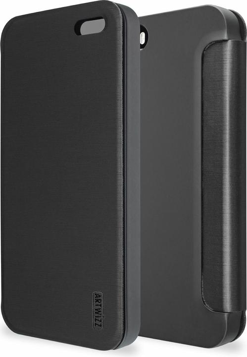 Actual product image Artwizz SmartJacket for iPhone SE, full-black (compatible with iPhone 5/5s) (Apple iPhone SE)