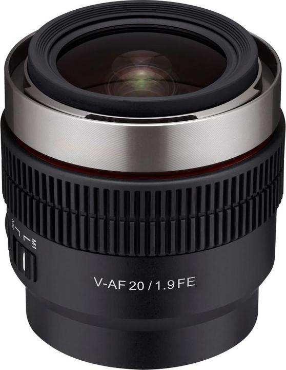 Produktbild Samyang V-AF 20mm F1.9 Sony-E (Sony E, Vollformat)