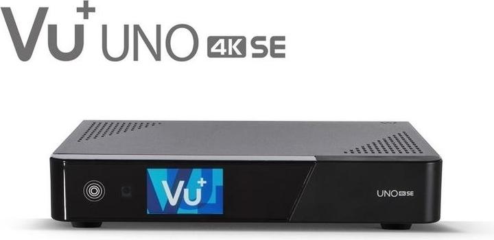 Actual product image Vu+ Uno 4K SE (4 GB, Twin DVB-S2, CI Shaft)