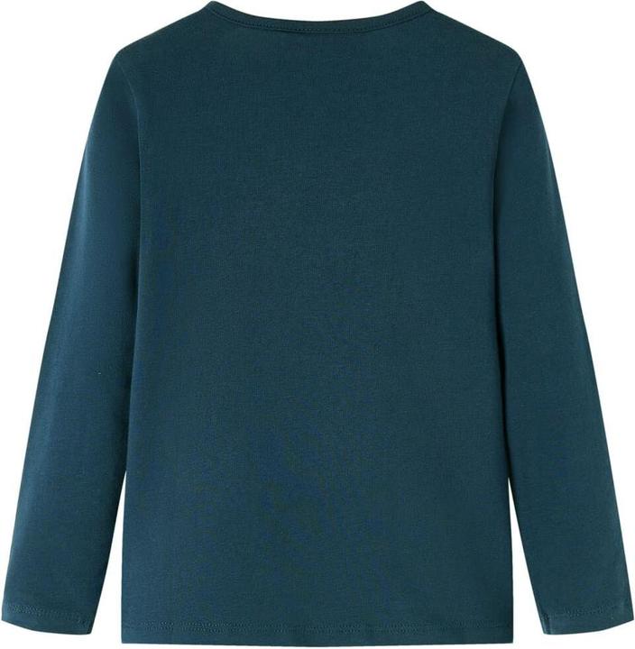 Immagine prodotto VidaXL Camicia da bambino a maniche lunghe verde scuro 92,Materiale: 95 % cotone (92)