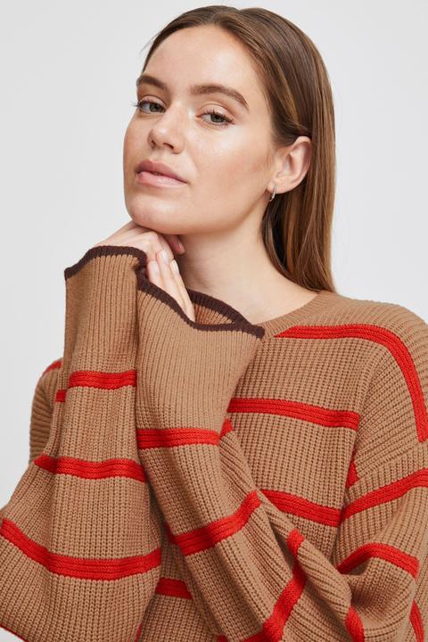 Actual product image B.young BYMILO STRIPE JUMPER 3 - 20813520 (XS)