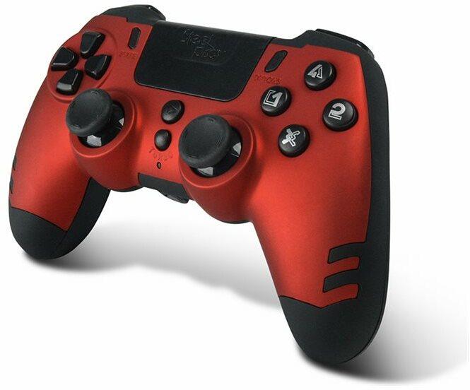 Actual product image Steelplay Slim Pack Wireless Controller Ruby Red Multi (PS4, PC)