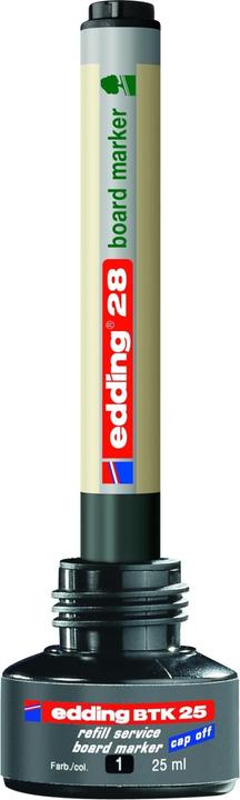 Produktbild Edding Nachfülltuschen BTK 25 (Nachfülleinheit, Schwarz, 48 mm)