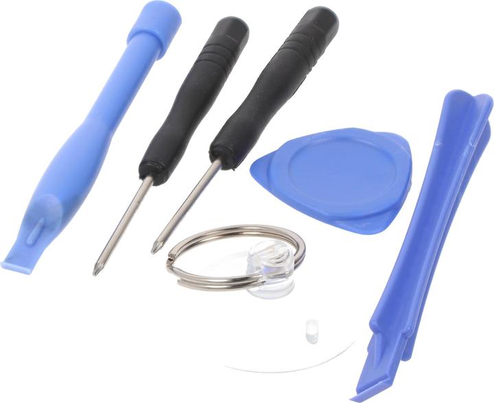 Actual product image AccuCell Werkzeug Set 4fach passend für iPhone 4, 4S, 5, 5C, 5S für Akku Wechsel (Tool, 5S, iphone 4)