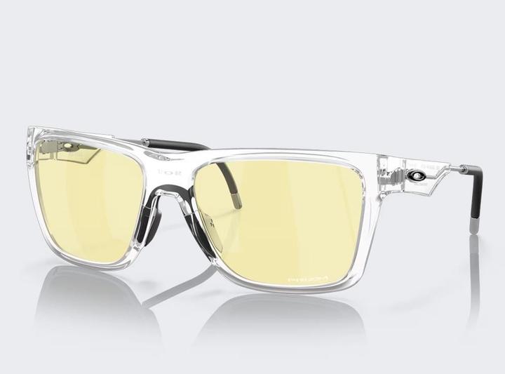 Actual product image Oakley NXTLVL glasses with Prizm gaming lenses Polished Clear OO9249-02