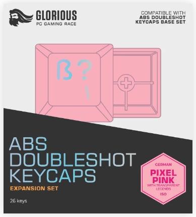 Image du produit Glorious GMMK ABS Doubleshot V2 DE Kit - Rose