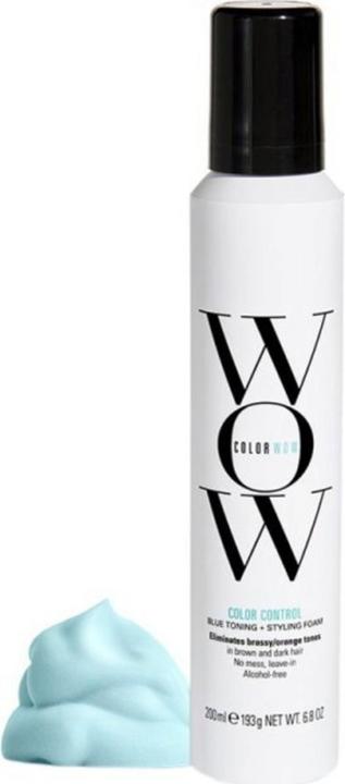 Immagine prodotto Color Wow Schiuma tonificante Colour Control Styling per capelli scuri (ue Toning + Styling Foam) 200 ml (200 ml, Agente schiumogeno)