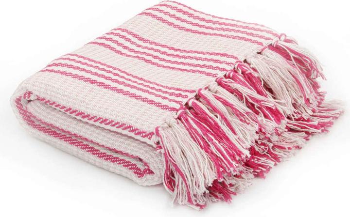 Pink and white