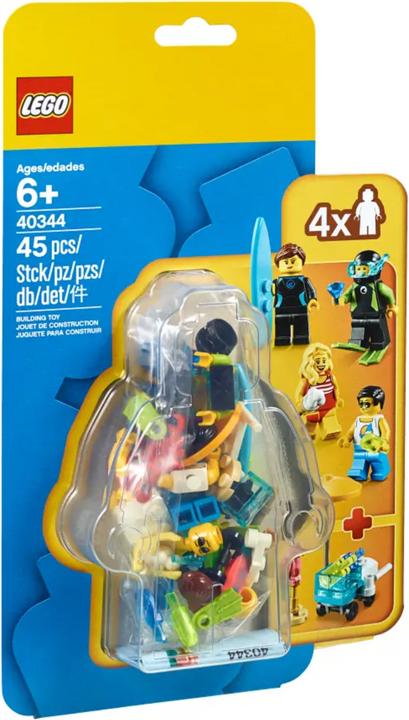 Produktbild LEGO Minifiguren-Set Sommerparty (40344, LEGO Minifiguren)