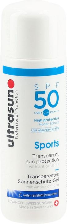 Image du produit Ultrasun Gel pour le sport (Crème solaire, SPF 50, 100 ml, 124 g)