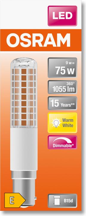 Produktbild Osram Led Special T Slim (B15d, 9 W, 1055 lm, 1 x, E)