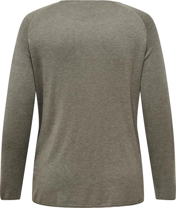 Produktbild Only Einfarbiger Curvy Strickpullover (M)