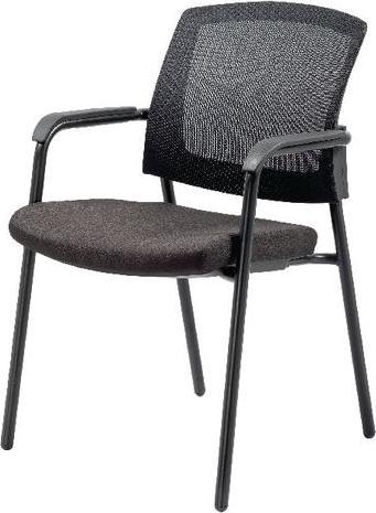 Actual product image Realspace Sutton stacking chair in mesh fabric