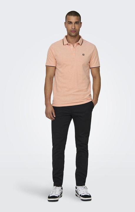 Actual product image Only & Sons Onsfletcher Life Slim Ss Polo Noos (XS)