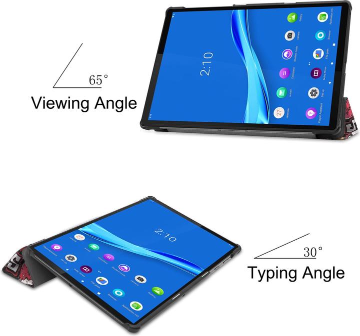 Produktbild Lobwerk Cover für Lenovo Tab M10 Plus TB-X606F TB-X606X 10.3 Zoll Tablethülle Schlank mit Standfunktion und (X)