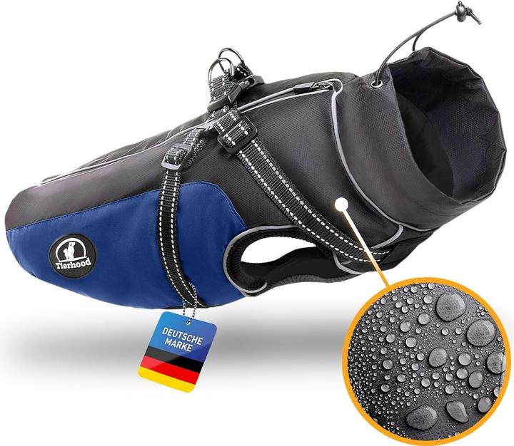 Actual product image Tierhood Regenmantel für Hunde (XXS, Dog raincoat)