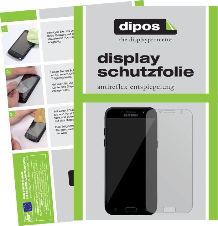 Produktbild Dipos Displayschutzfolie Antireflex (2 Stück, Samsung Galaxy A3 (2017))