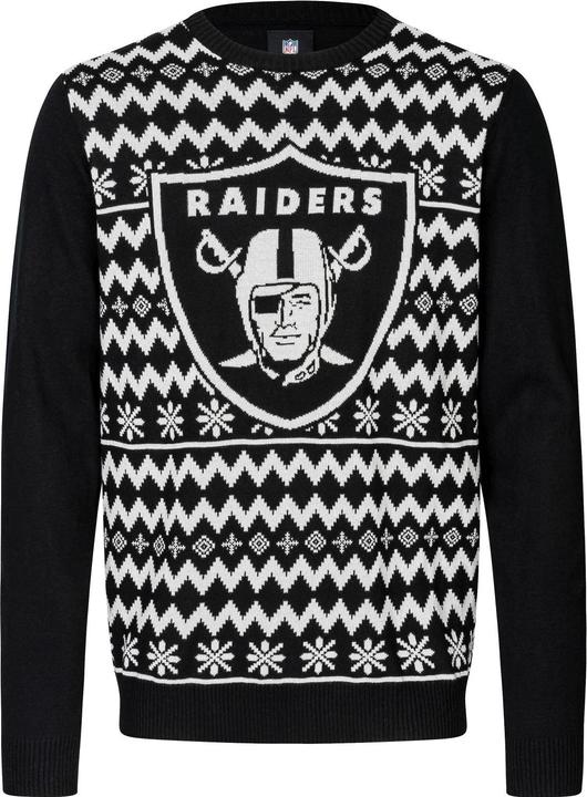 Foco NFL Winter Sweater Strick Pullover Las Vegas Raiders - XL (XL)