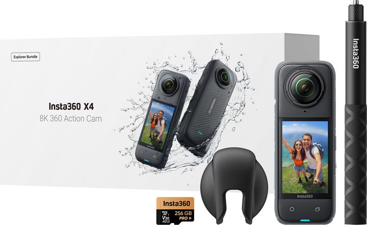 Image du produit Insta360 X4 Explorer Bundle (30p, Bluetooth, WiFi)
