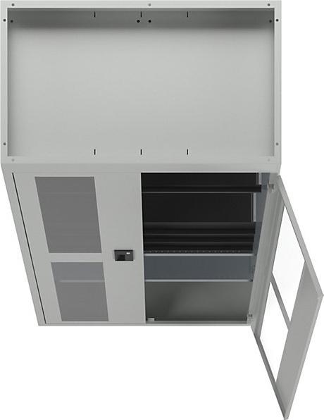Produktbild Lista Sichtfensterschrank, HxBxT 1950 x 1000 x 580 mm (100 cm, 195 cm)