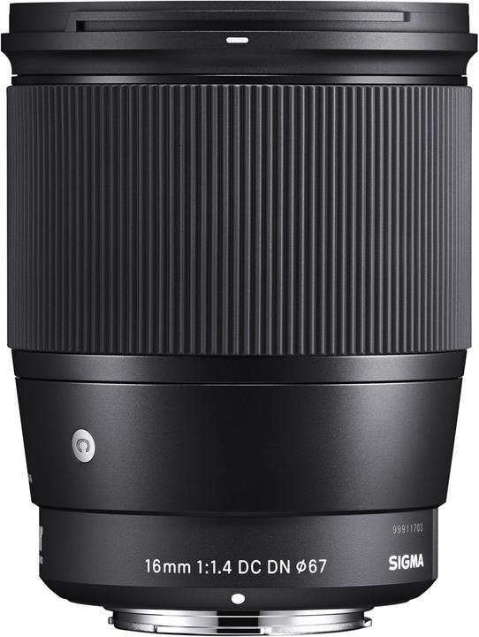 Actual product image Sigma 16mm f/1.4 DC DN, L-mount (Leica L, APS-C / DX)