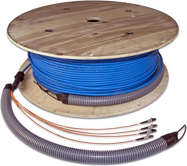 Produktbild Lightwin vorkonfektioniertes LWL Kabel 8xLC (50 m)