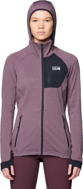 Immagine prodotto Mountain Hardwear Felpa con cappuccio W Polartec® Power Grid™ Full Zip (XS)
