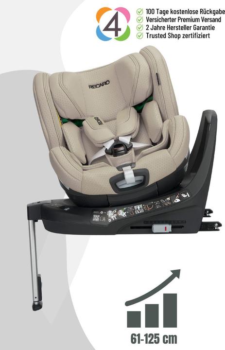 Actual product image RECARO Xenon 1 Kid Reboard Kindersitz (61-125 cm) (Booster seat, ECE R129/i-Size Standard)
