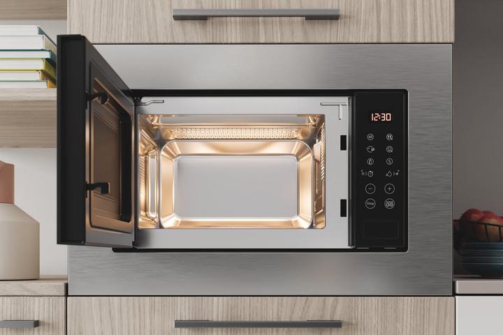 Actual product image Indesit MWI 120 GX Integrated Grill Microwave Stainless Steel (20 l)