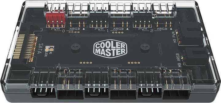 Actual product image Cooler Master MasterFan ARGB and PWM HUB