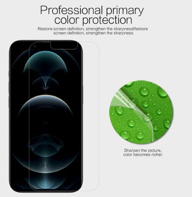 Actual product image Nillkin Super Clear Series Protective Film (1 Piece, Apple iPhone 13 Pro Max)