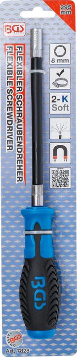 Actual product image BGS Flexible Hexagon Screwdriver 8 mm