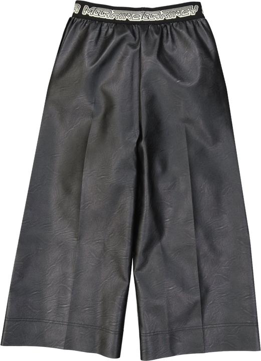 Actual product image Stella McCartney Cropped Leather Effect Pants (40)