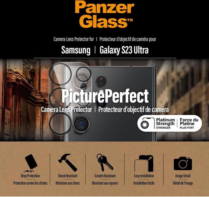 Produktbild PanzerGlass PicturePerfect (1 Stück, Samsung Galaxy S23 Ultra)