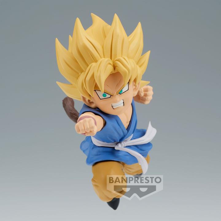 Image du produit Banpresto Dragon Ball GT - Match Makers - Super Saiyan Son Goku (VS Super C-17) Statue 9cm