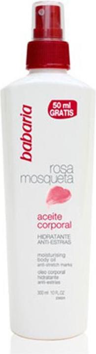 Image du produit Babaria Rosa Mosqueta Aceite Corporal Hidratante Anti-Estrias 300ml (Huile pour le corps, 300 ml)