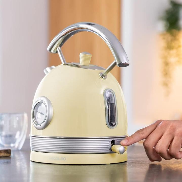 Actual product image Cecotec Bouilloire ThermoSense 420 Light Yellow (Jaune) (1.80 l, EU plug)