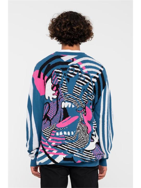 Actual product image Santa Cruz Strange Hand Knitted Crew (XL)