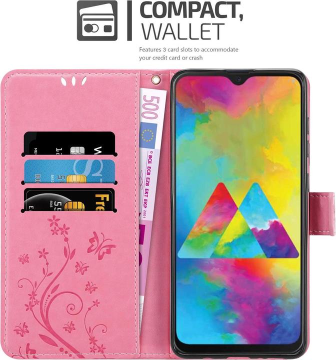 Immagine prodotto Cadorabo Copertina del libro di fiori (Samsung Galaxy M30s, Samsung Galaxy M21)