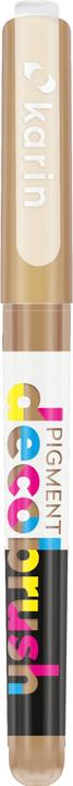 Actual product image Karin Brush marker Pigment Deco, 4 pieces (praline 722U, 4 x)