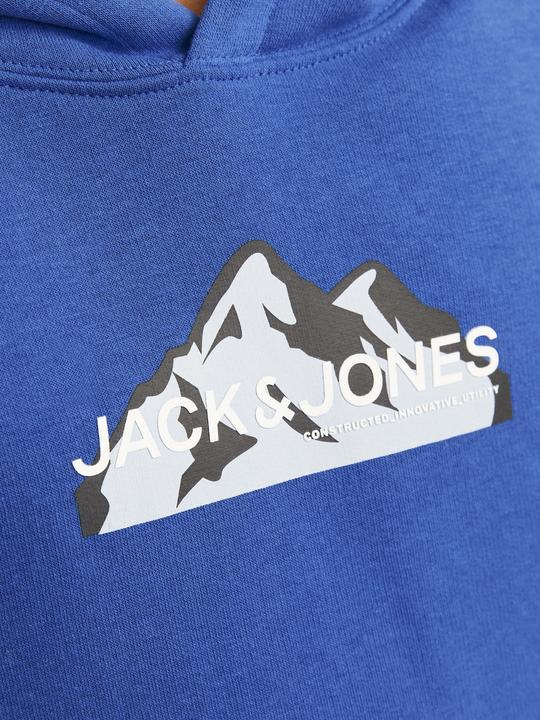 Produktbild Jack & Jones Jcomountain Logo Sweat Hood Sn Mni (122)